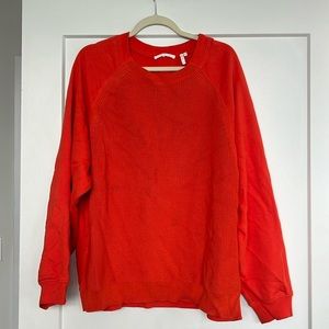 Helmut Lang Sweater Panel Sweatshirt (oversized)